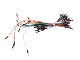 [WJW009N] AWG Jumper Wire 65 Piece Set - One Pin Male to Male