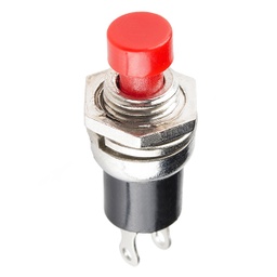 [COM-11992] Momentary Button - Panel Mount (Red)
