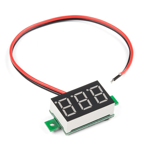 [PRT-14313] Digital LED Voltmeter
